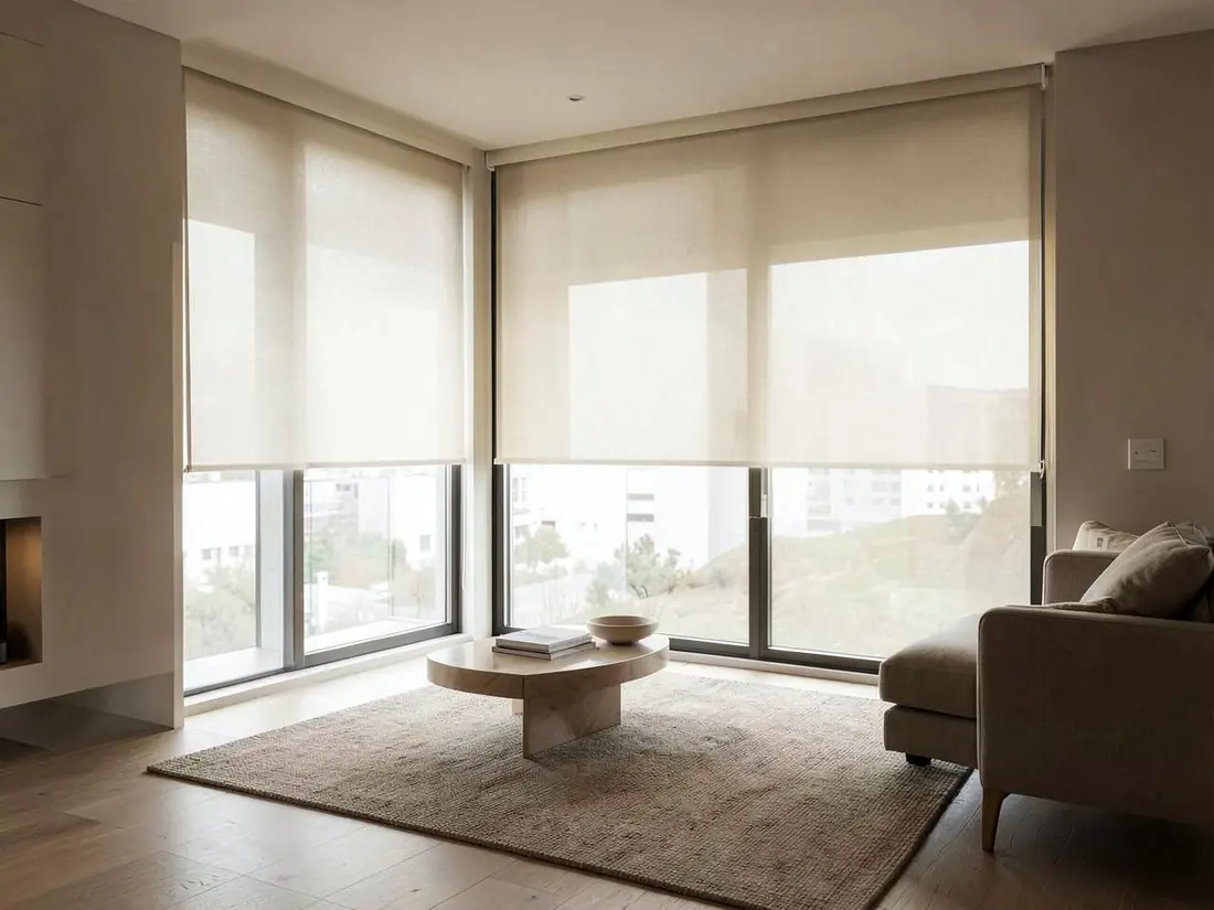 Cortinas e persianas sob medida com foco em privacidade